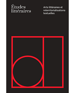 Études littéraires 53-3