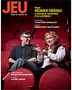 JEU Revue de théâtre 189