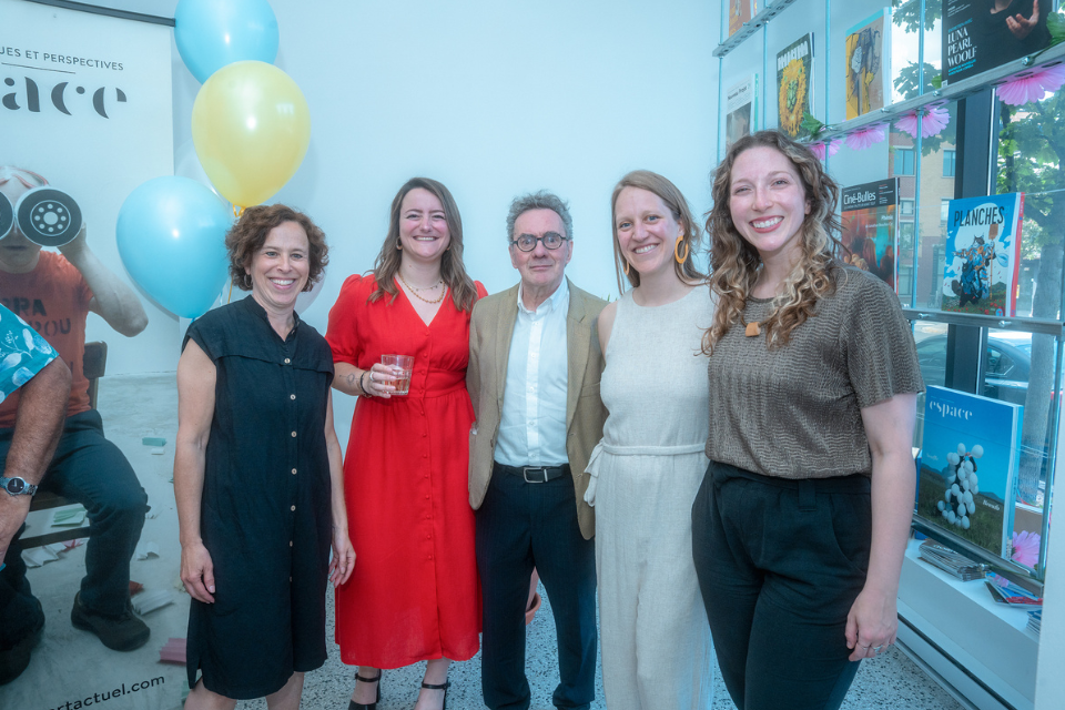 Communiqué du conseil d’administration de la revue ESPACE art actuel, André-Louis Paré passe le flambeau